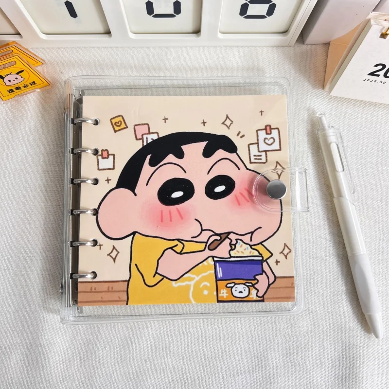 A7 Kawaii Crayon Shin-Chan Notebook Cute Cartoon Removable Portable Notebook Stationery Toys for Children Gifts
A7 Kawaii Crayon Shin-Chan Notebook Cute Cartoon Removable Portable Notebook Stationery Toys for Children Gifts