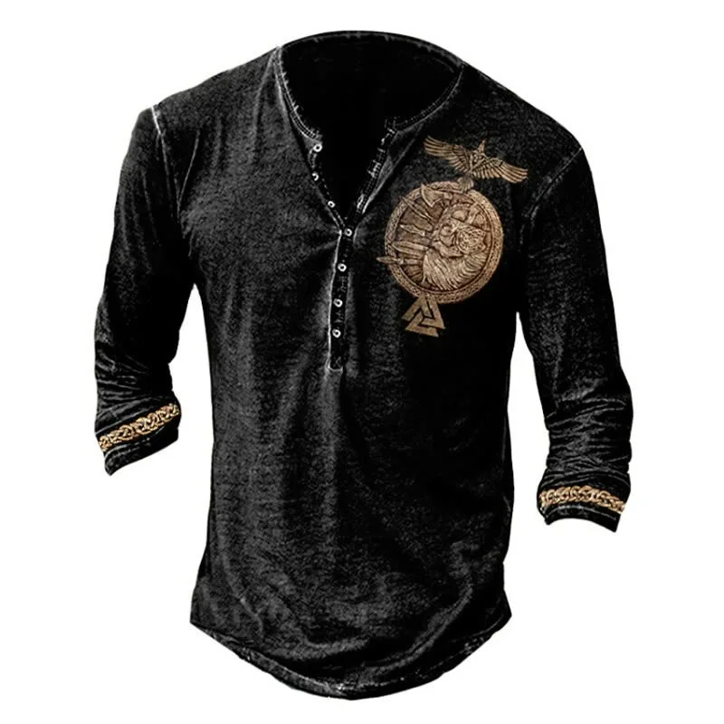 2024 European and American Men's New Long sleeved Half Cardigan Fashion Printed T-shirt 4924
2024 European and American Men's New Long sleeved Half Cardigan Fashion Printed T-shirt 4924