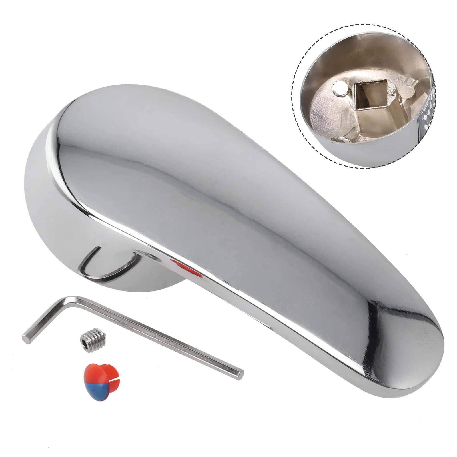 Bath Kitchen/Bathroom Mixer Tap Handle Head Handle High Pressure Durable High&Low Pressure Hot & Cold Low Pressure
Bath Kitchen/Bathroom Mixer Tap Handle Head Handle High Pressure Durable High&Low Pressure Hot & Cold Low Pressure