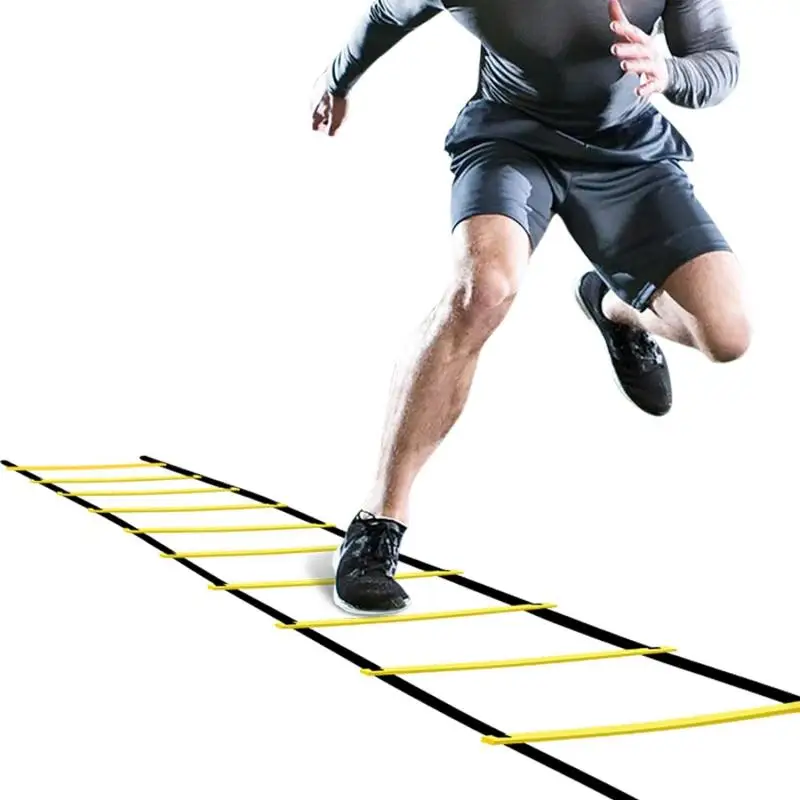Football Training Equipment Flexibility Agility Ladder Nylon Strap Jumping Ladder Speed Training3 M 4 M 5M 6M 8M 10M Adjustable
Football Training Equipment Flexibility Agility Ladder Nylon Strap Jumping Ladder Speed Training3 M 4 M 5M 6M 8M 10M Adjustable