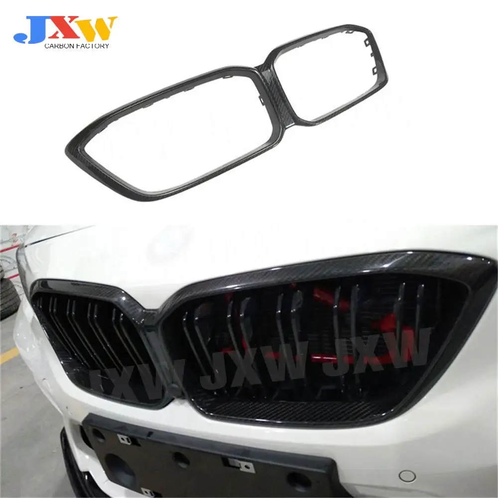 Dry Carbon Fiber/FRP Front Grille Mesh Trim Grill Outline Frame Cover For BMW 2 Series F87 M2C Competition 2019-2020
Dry Carbon Fiber/FRP Front Grille Mesh Trim Grill Outline Frame Cover For BMW 2 Series F87 M2C Competition 2019-2020