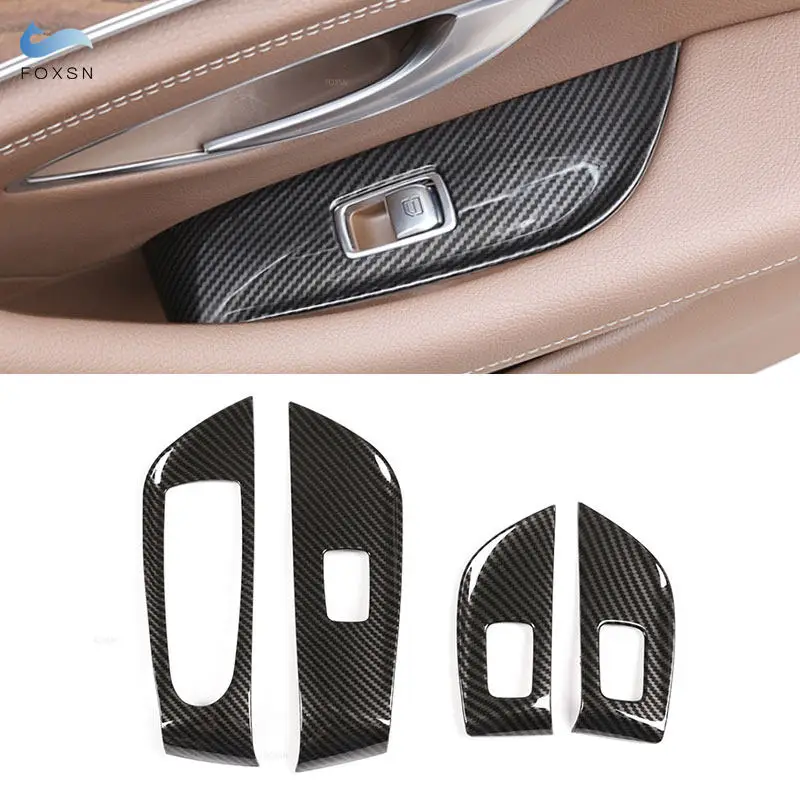 Для Mercedes Benz E Class W213 2016 2017 2018 2019 2020 2021 2022 ABS углеродное волокно текстура окно переключатель кнопка рамка Крышка отделка
Для Mercedes Benz E Class W213 2016 2017 2018 2019 2020 2021 2022 ABS углеродное волокно текстура окно переключатель кнопка рамка Крышка отделка