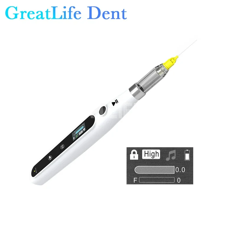Инжектор для полости рта GreatLife для анестезии, профессиональный безболезненный инжектор для полости рта для эндонтического лечения
Инжектор для полости рта GreatLife для анестезии, профессиональный безболезненный инжектор для полости рта для эндонтического лечения