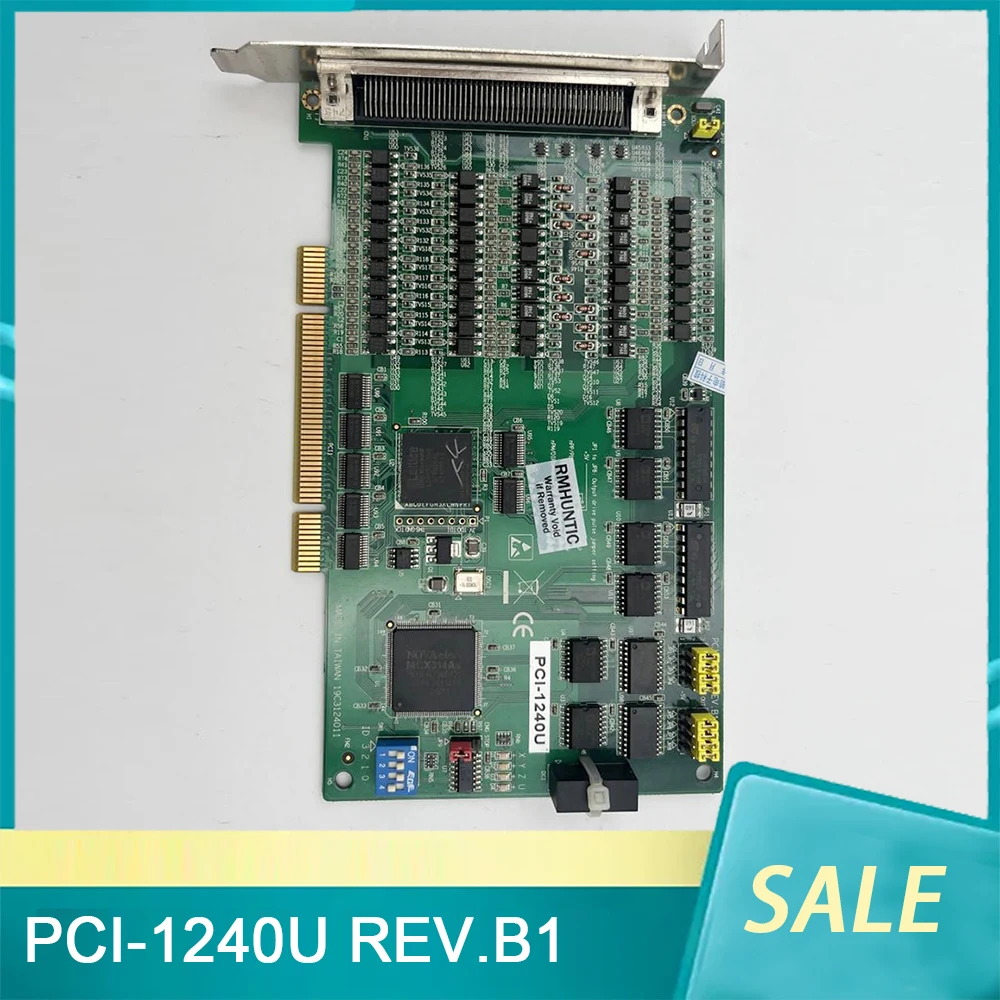 

PCI-1240U REV.B1 Step/пульсирующий сервопривод, карта управления движением для Advantech
