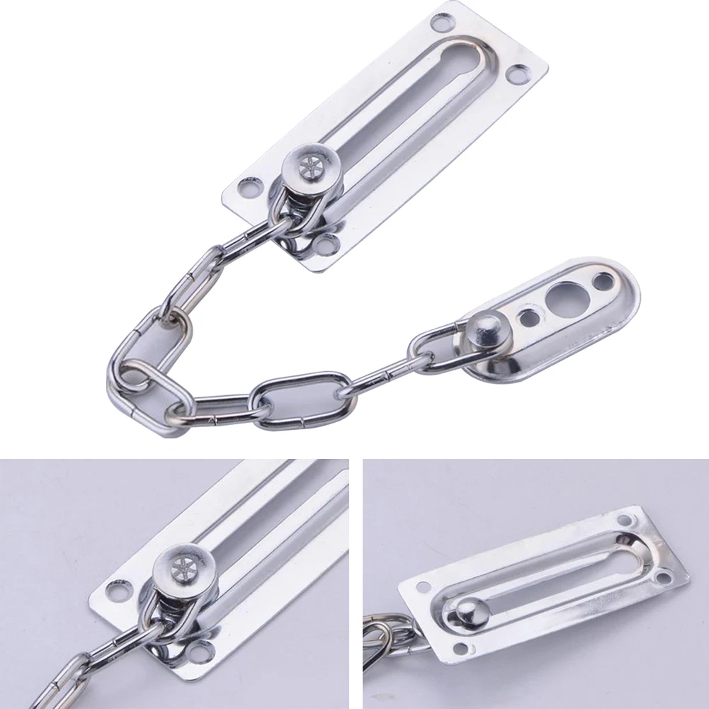 ~1pc Security Door Chain Home Office 1Lock Guard Latch 1Stainless Steel Silver Sliding Fastener 1For Home Door Lock Hardware
~1pc Security Door Chain Home Office 1Lock Guard Latch 1Stainless Steel Silver Sliding Fastener 1For Home Door Lock Hardware