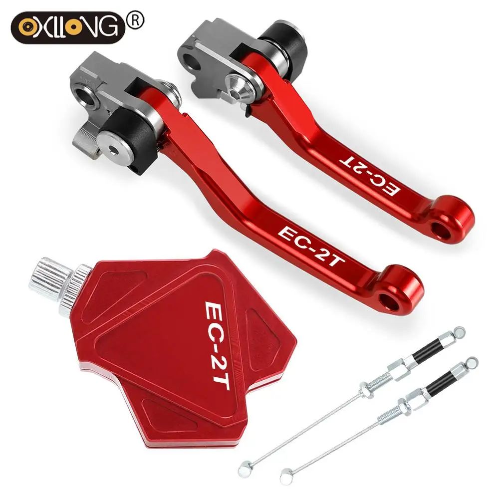 

Dirt Bike CNC Brake Clutch Levers Stunt Clutch Pull Cable Lever Replacement Easy System For GASGAS EC2T EC-2T 2000-2016 2015