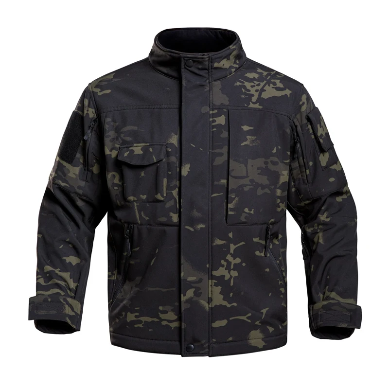 

Motorcycle Jacket Men's Urban Tactical Soft-shell Bomber Jackets High Quality Military Outdoor Camo Waterproof Thermal Coats