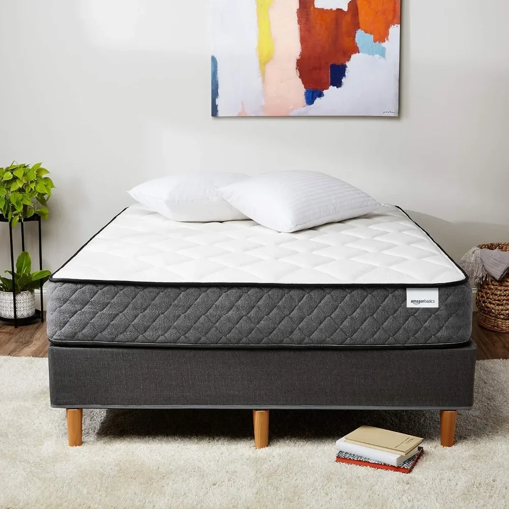 12" Queen Gel Memory Foam Hybrid Mattress, Medium Touch Sport Isolation Spring, White, Grey
12" Queen Gel Memory Foam Hybrid Mattress, Medium Touch Sport Isolation Spring, White, Grey