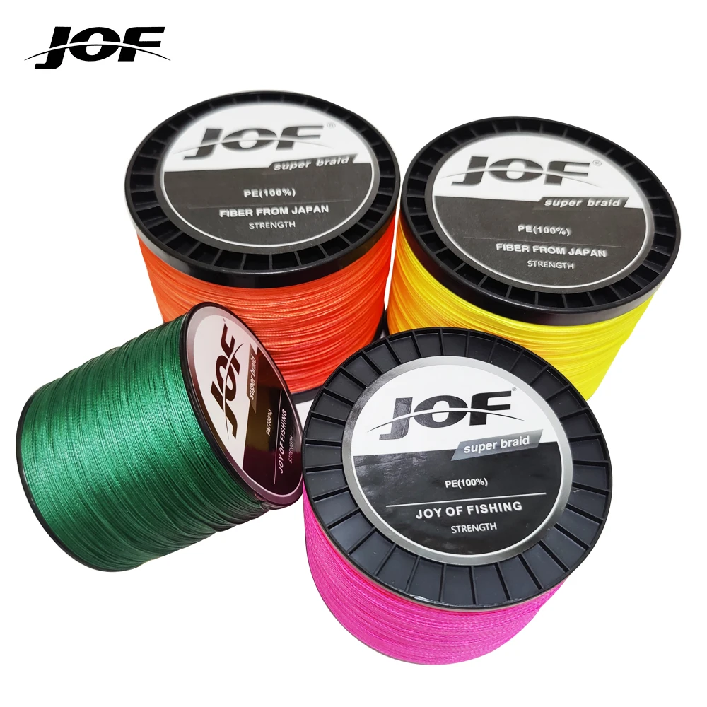 JOF Saltwater Fishing Line: Get Ready for 8 Strands of Advanced Superline with 20-100LB Capacity Color 300M 500M 1000M
JOF Saltwater Fishing Line: Get Ready for 8 Strands of Advanced Superline with 20-100LB Capacity Color 300M 500M 1000M