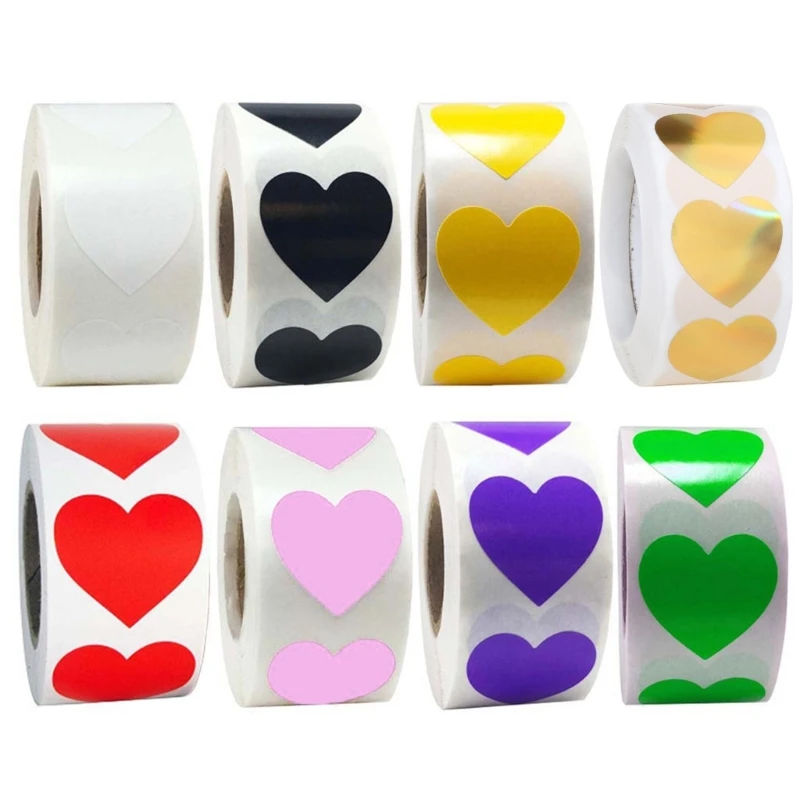 Love Heart Sealing Stickers Roll 500Pcs Self Adhesive Packaging Decal Supplies D08D
Love Heart Sealing Stickers Roll 500Pcs Self Adhesive Packaging Decal Supplies D08D