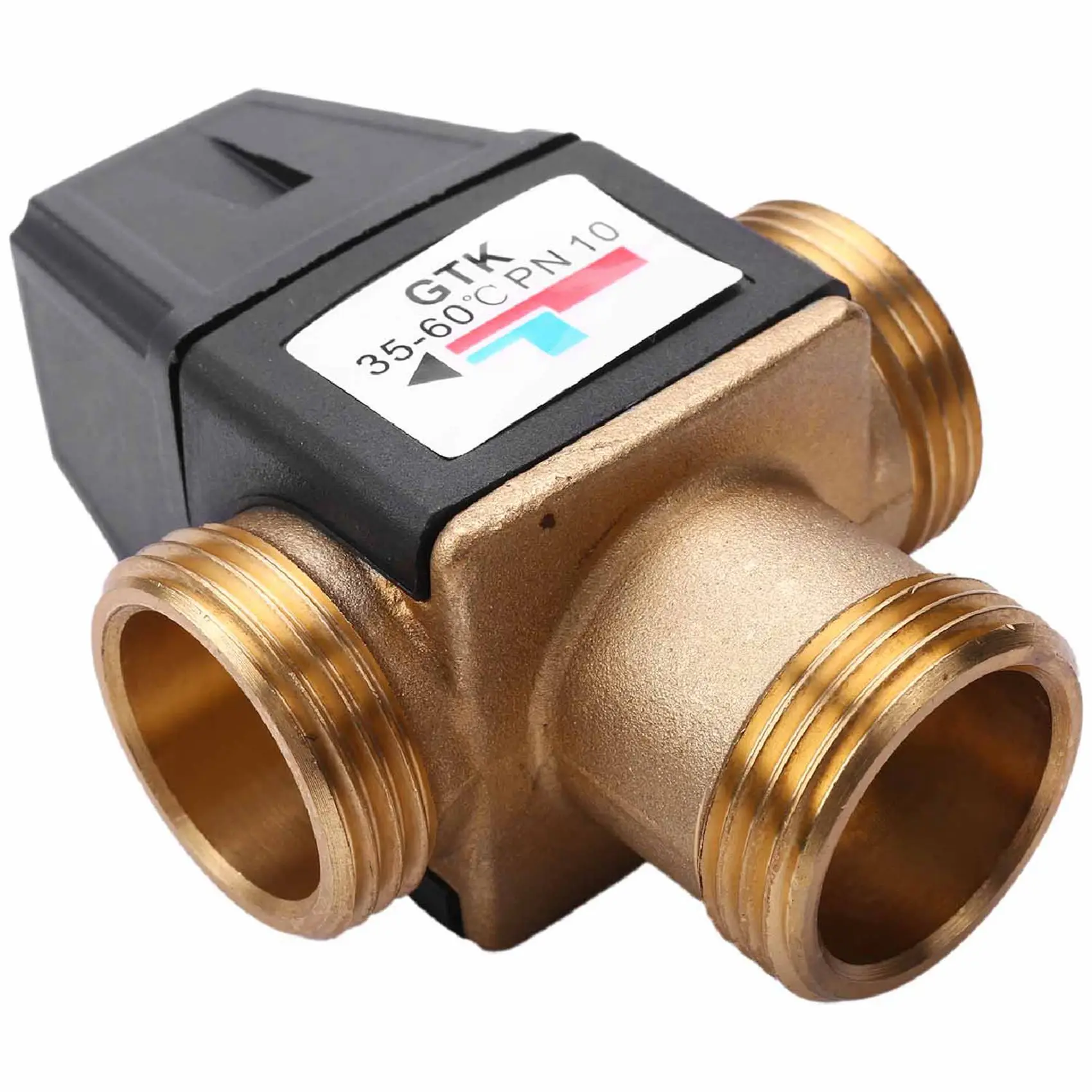 1 Pcs 3 Way DN25 External Thread Brass Thermostatic Mixing Valve Solar Water Heater Thermostatic Valve
1 Pcs 3 Way DN25 External Thread Brass Thermostatic Mixing Valve Solar Water Heater Thermostatic Valve