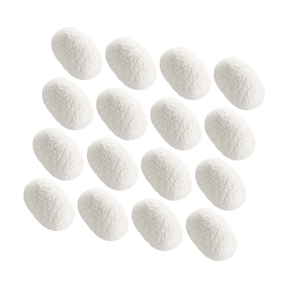 

30pcs Facial Cleansing Silkworm Balls Whitening Exfoliator Blackheads Removal Silk Balls for Skin Care
