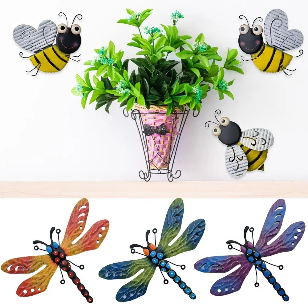 Statue Garden Yard Decor Indoor Iron Art Bee Home Backyard Bee Dragonfly Wall Art Hanging Sculptures Ornaments
Statue Garden Yard Decor Indoor Iron Art Bee Home Backyard Bee Dragonfly Wall Art Hanging Sculptures Ornaments
