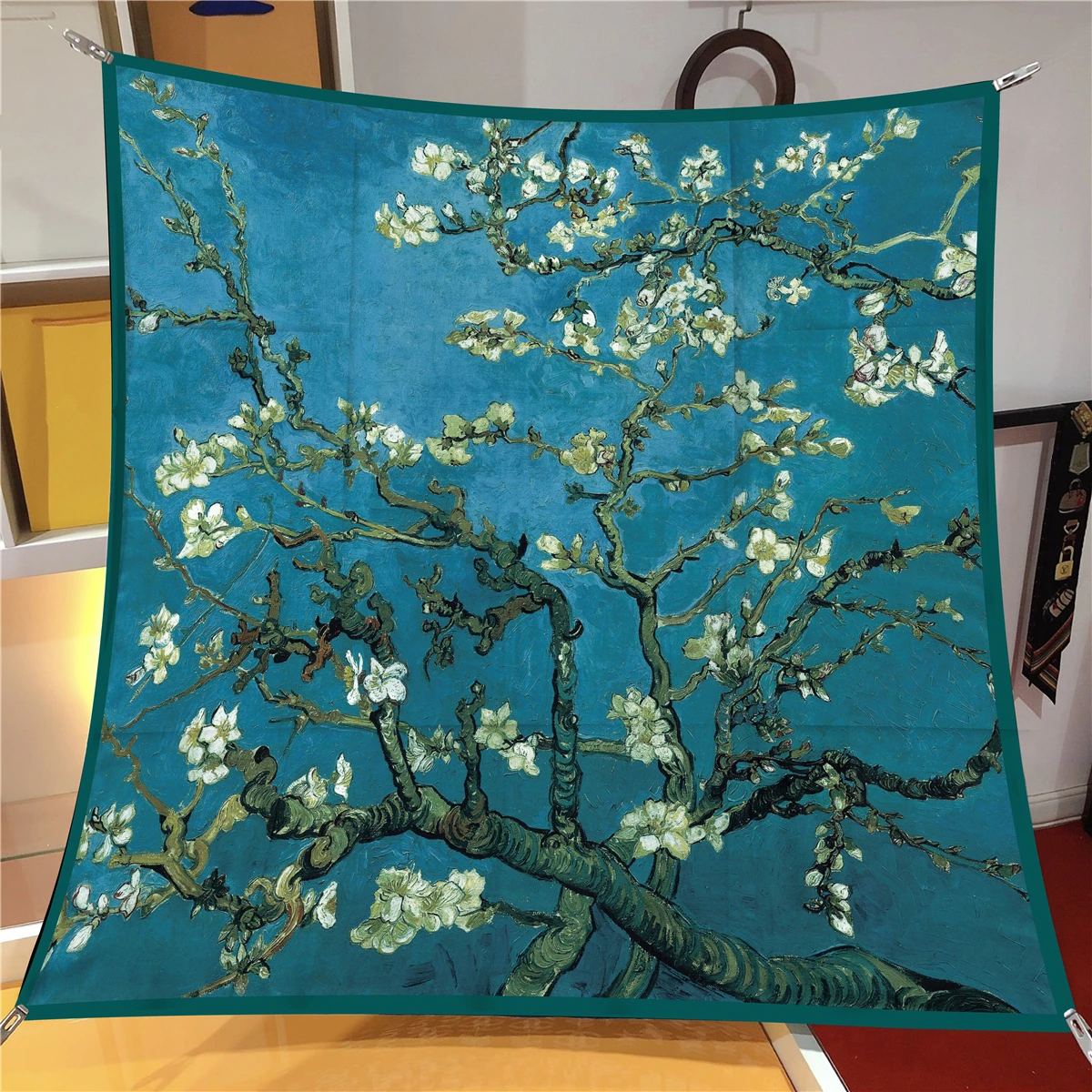 90cm Twill Silk Scarf Fashion Shawl Brand Square Scarf Women Hijab Bandana Foulard Head Scarves Van Gogh Oil Painting 2023
90cm Twill Silk Scarf Fashion Shawl Brand Square Scarf Women Hijab Bandana Foulard Head Scarves Van Gogh Oil Painting 2023