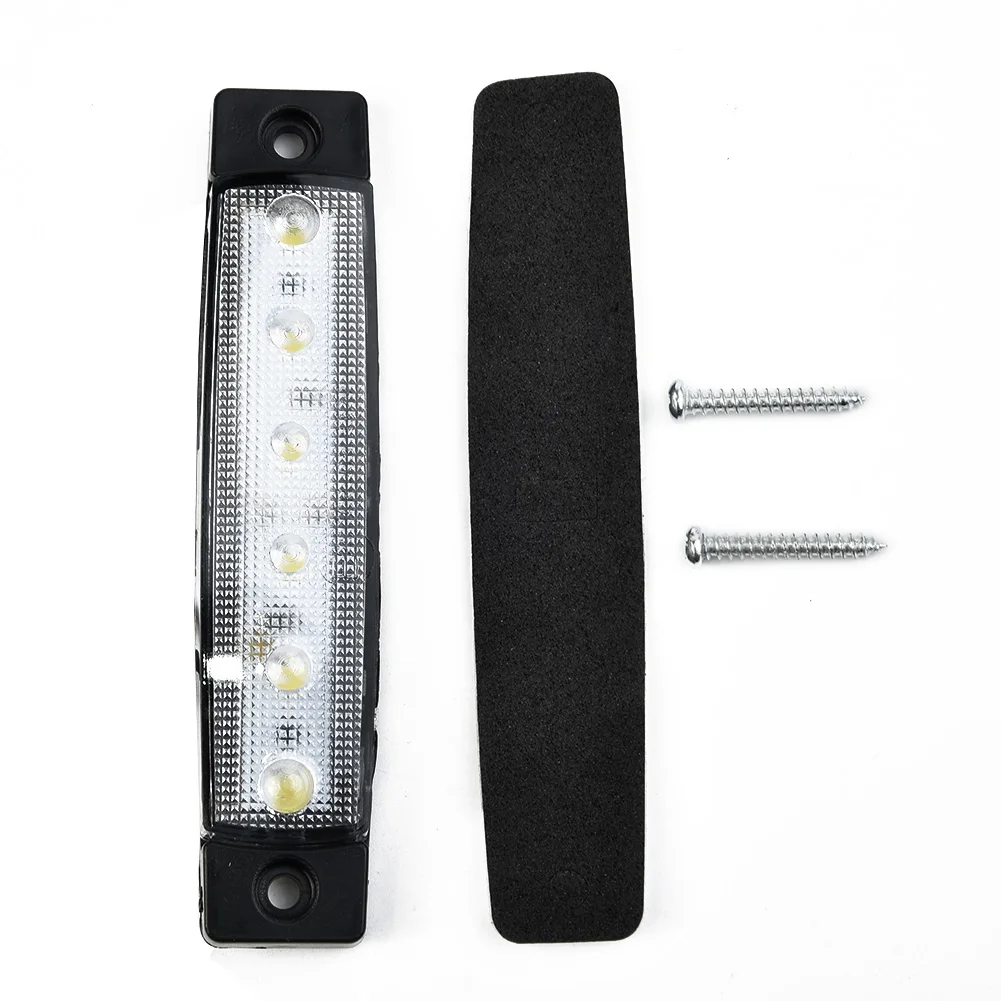6pcs Side Marker Light White12V LED Lamps For Trailer Truck Boat BUS Indicator RV Indicator Lamp Car Accessories
6pcs Side Marker Light White12V LED Lamps For Trailer Truck Boat BUS Indicator RV Indicator Lamp Car Accessories