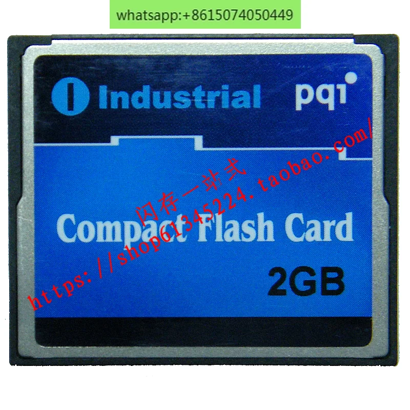 

Original PQI Industrial CF 2G Industrial Grade CF Card 2GB Industrial CNC Machine