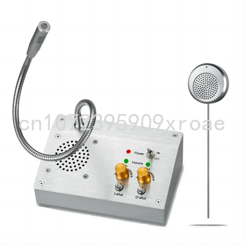 KNDJ-1 Window Speaker Intercom Dual Way Anti-Interference Intercommunication Microphone Talk Through Glass Window for Business
KNDJ-1 Window Speaker Intercom Dual Way Anti-Interference Intercommunication Microphone Talk Through Glass Window for Business