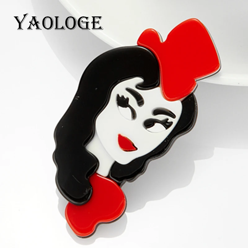 YAOLOGE European American Style Women's Brooch Acrylic Material Fairy Tale Character Women Pins Brooches on Bags Clothes
YAOLOGE European American Style Women's Brooch Acrylic Material Fairy Tale Character Women Pins Brooches on Bags Clothes