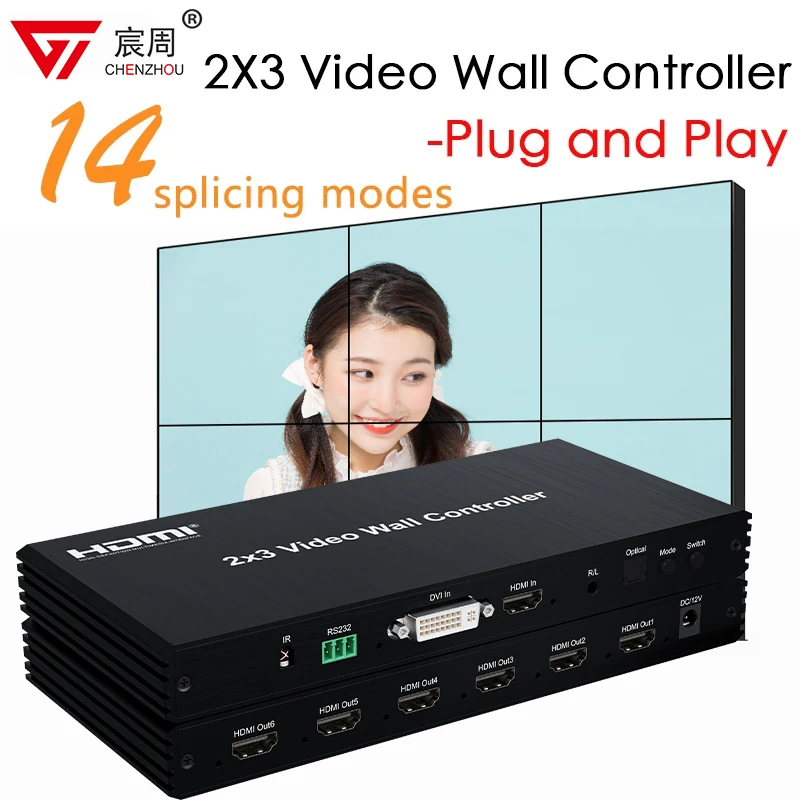 Настенный видеоконтроллер 2x3 HDMI 1080P, комбинированный процессор с несколькими экранами, 2x3 2x2 3x1 4x1 6x1, комбинированная коробка, регулировка откидной кромки 180 дюйма
Настенный видеоконтроллер 2x3 HDMI 1080P, комбинированный процессор с несколькими экранами, 2x3 2x2 3x1 4x1 6x1, комбинированная коробка, регулировка откидной кромки 180 дюйма