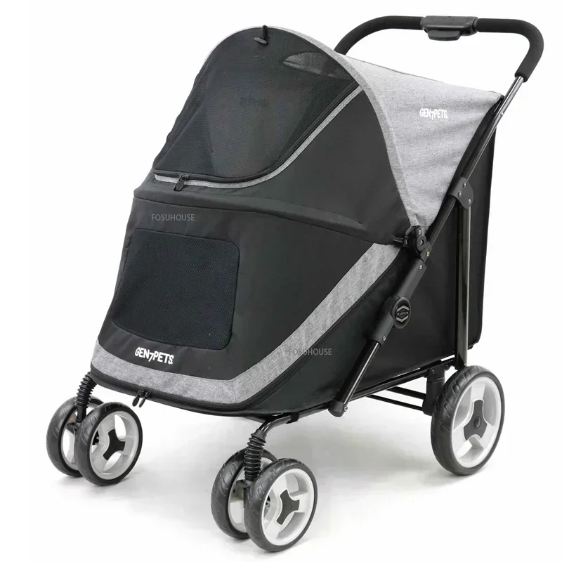 Portable and foldable pet trolleys, large capacity trolley, outdoor travel trolley, modern dog and cat trolley, 4 wheels
Portable and foldable pet trolleys, large capacity trolley, outdoor travel trolley, modern dog and cat trolley, 4 wheels