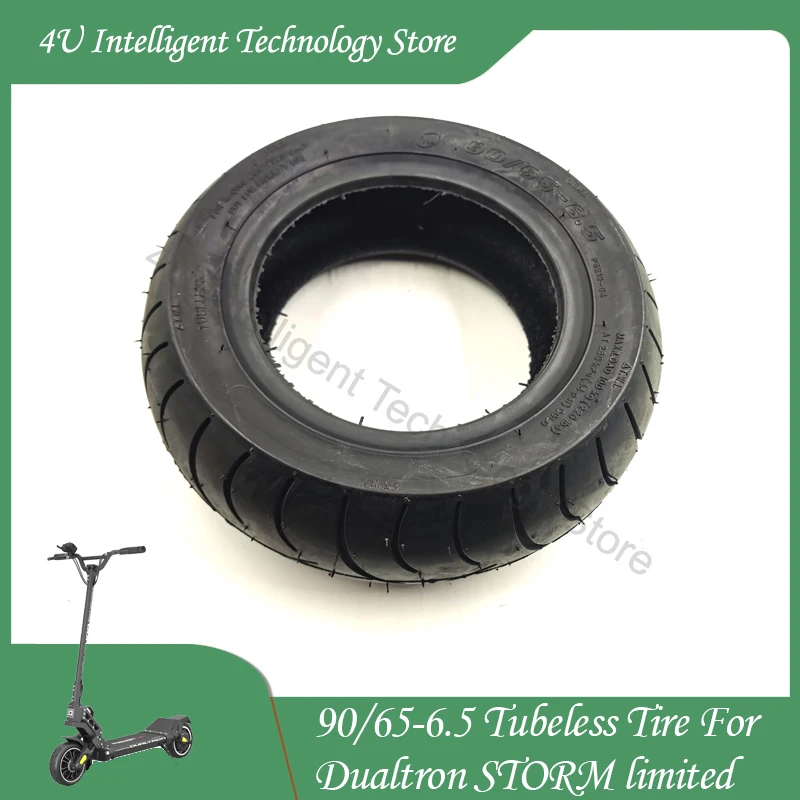 

90/65-6.5 Vacuum Tire for DUALTRON STORM Limited Electric Scooter Tubeless Tyre Charmer Camera 90/65-6.5
