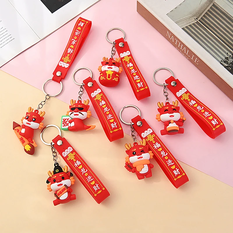 2024 Chinese Dragon Year Keychain Pendant Cute Cartoon Couple Car Key Chain Key Pendant Backpack Pendant Jewelry Gifts
2024 Chinese Dragon Year Keychain Pendant Cute Cartoon Couple Car Key Chain Key Pendant Backpack Pendant Jewelry Gifts