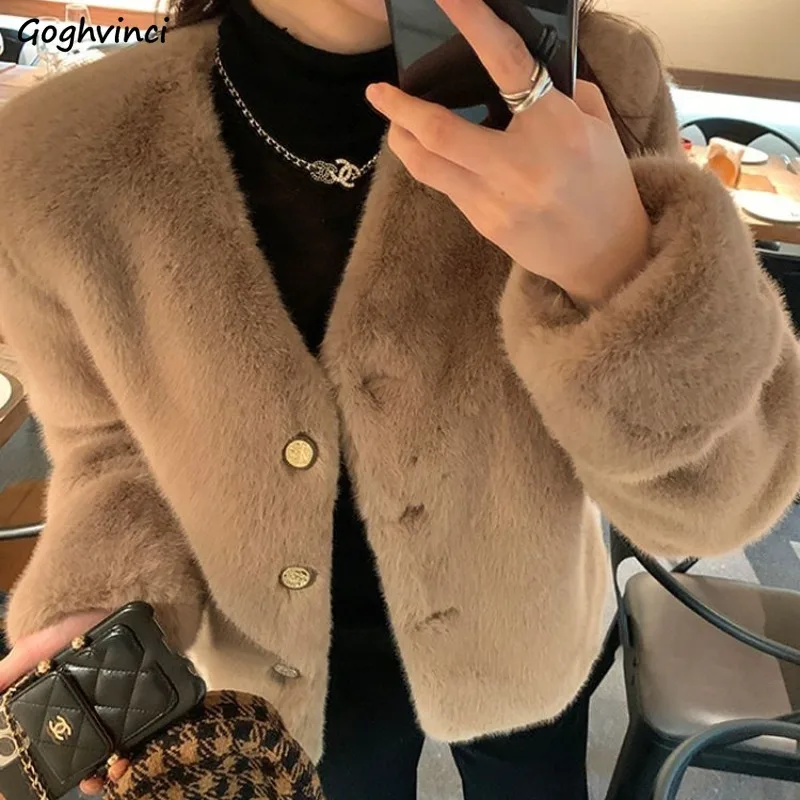 Jackets Women Velvet Thicken Korean Fashion Warm Fluffy Simple High Street Famous Lady Autumn Coats Streetwear All-match New
Jackets Women Velvet Thicken Korean Fashion Warm Fluffy Simple High Street Famous Lady Autumn Coats Streetwear All-match New