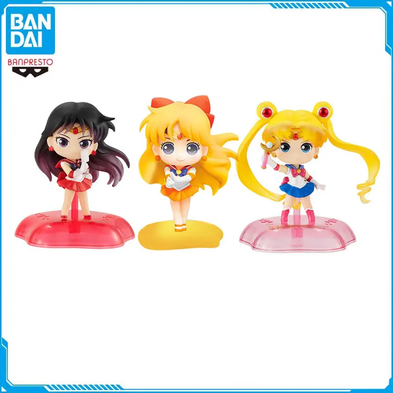 BANDAI Sailor Moon Shiny Gashapon Toys Tsukino Usagi Sailor Mars Sailor Jupiter Mini Action Figure Desktop Ornaments Kids Gift
BANDAI Sailor Moon Shiny Gashapon Toys Tsukino Usagi Sailor Mars Sailor Jupiter Mini Action Figure Desktop Ornaments Kids Gift