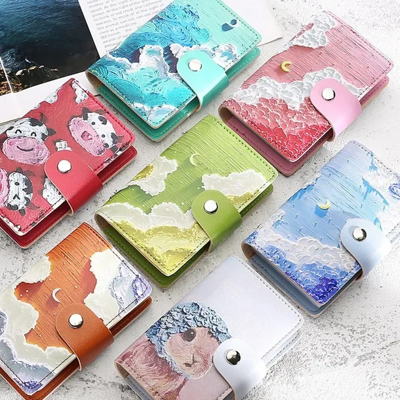 Fashion Women's 26 Cards Slim PU Leather Pocket Case Coin Purse Wallet Business Card Holder Anti-theft ID Credit Card Holder
Fashion Women's 26 Cards Slim PU Leather Pocket Case Coin Purse Wallet Business Card Holder Anti-theft ID Credit Card Holder