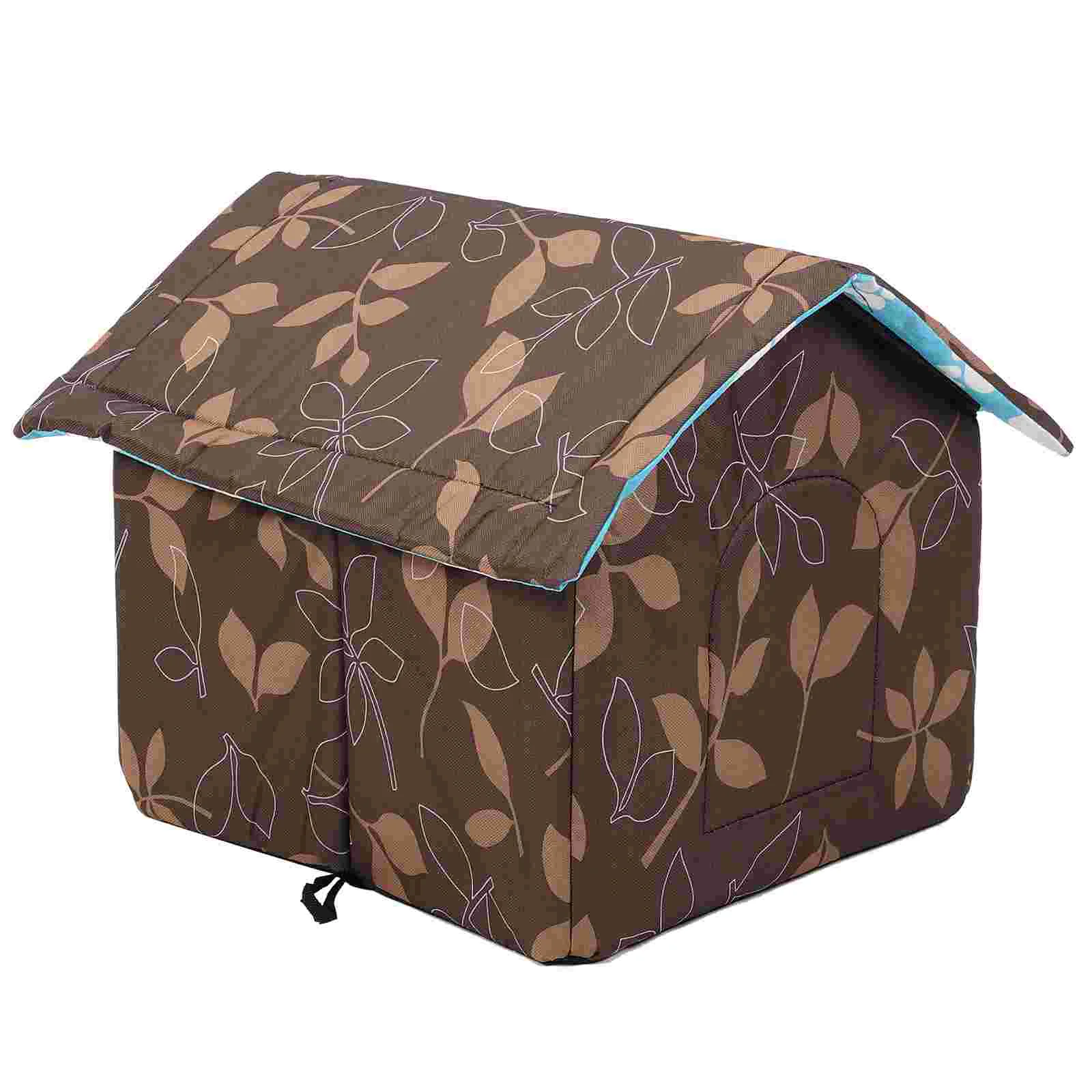 Pet Bed Outdoor Shed Weatherproof Cat House Half Closed Nest Warm Sleeping Kitten Home Shelter Sponge
Pet Bed Outdoor Shed Weatherproof Cat House Half Closed Nest Warm Sleeping Kitten Home Shelter Sponge