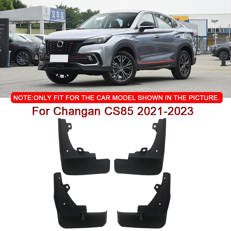ABS Car Mud Flaps Splash Guard Mudguards Car Styling Fit For Changan CS85 2021-2023 MudFlaps Front Rear Fender Auto Accessories
ABS Car Mud Flaps Splash Guard Mudguards Car Styling Fit For Changan CS85 2021-2023 MudFlaps Front Rear Fender Auto Accessories