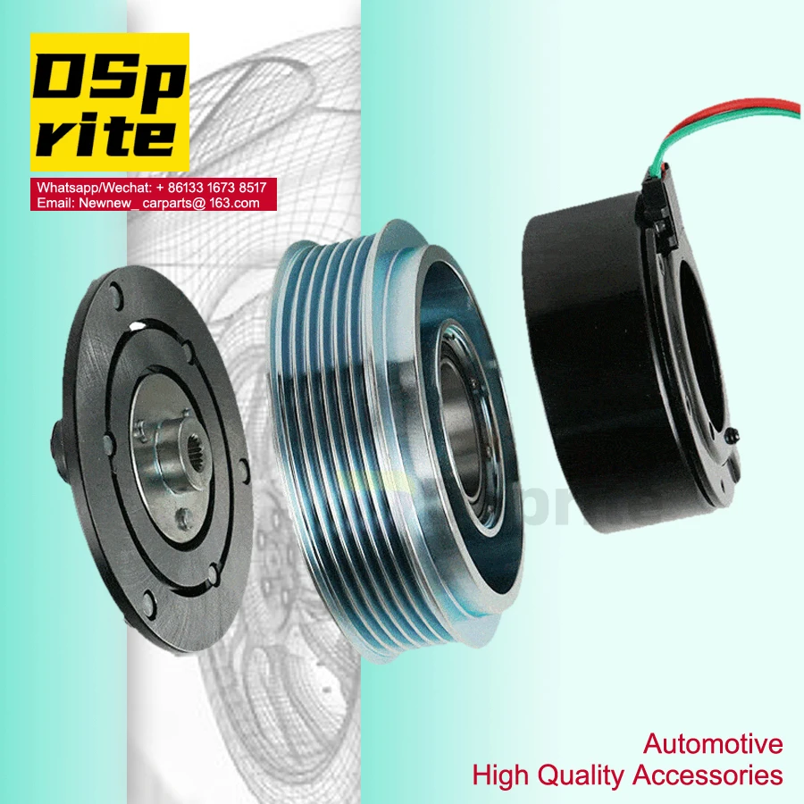 

A/C AC Compressor Clutch Pulley TRSE09 38800RNCZ020M2 for HONDA Civic VIII FK FN 1.8 FR-V BE 1.8 2006 2007 2008 2009 2010 2011