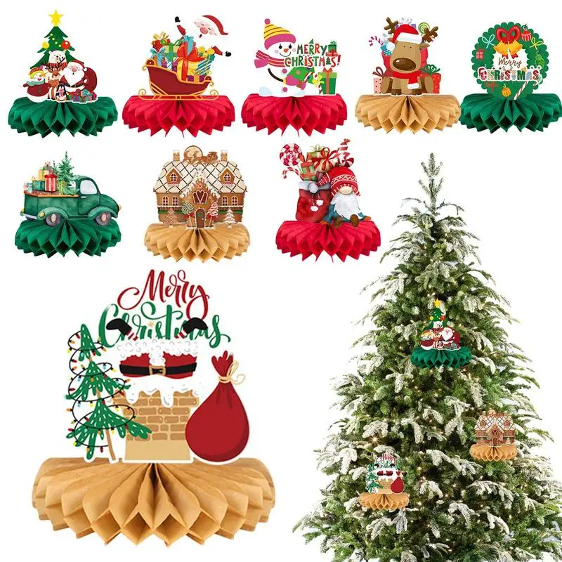 Christmas Honeycomb Centerpieces Portable Table Christmas Centerpieces Reusable 3D Honeycomb Table Toppers for Party Supplies
Christmas Honeycomb Centerpieces Portable Table Christmas Centerpieces Reusable 3D Honeycomb Table Toppers for Party Supplies