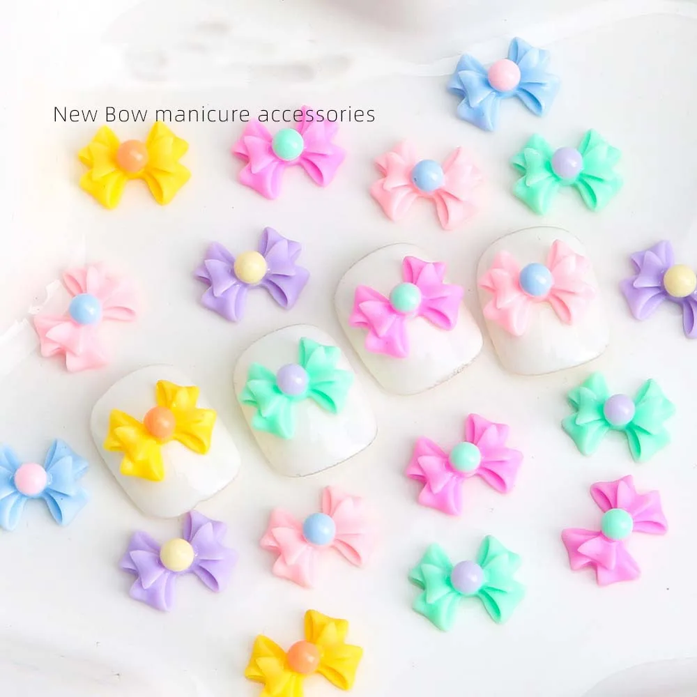 50Pcs Resin Ribbon Bow Nail Art Charms 3D Makaron Luminous Bowknot Rhinestone Nail Decoration Kawaii DIY Manicure Accessories
50Pcs Resin Ribbon Bow Nail Art Charms 3D Makaron Luminous Bowknot Rhinestone Nail Decoration Kawaii DIY Manicure Accessories