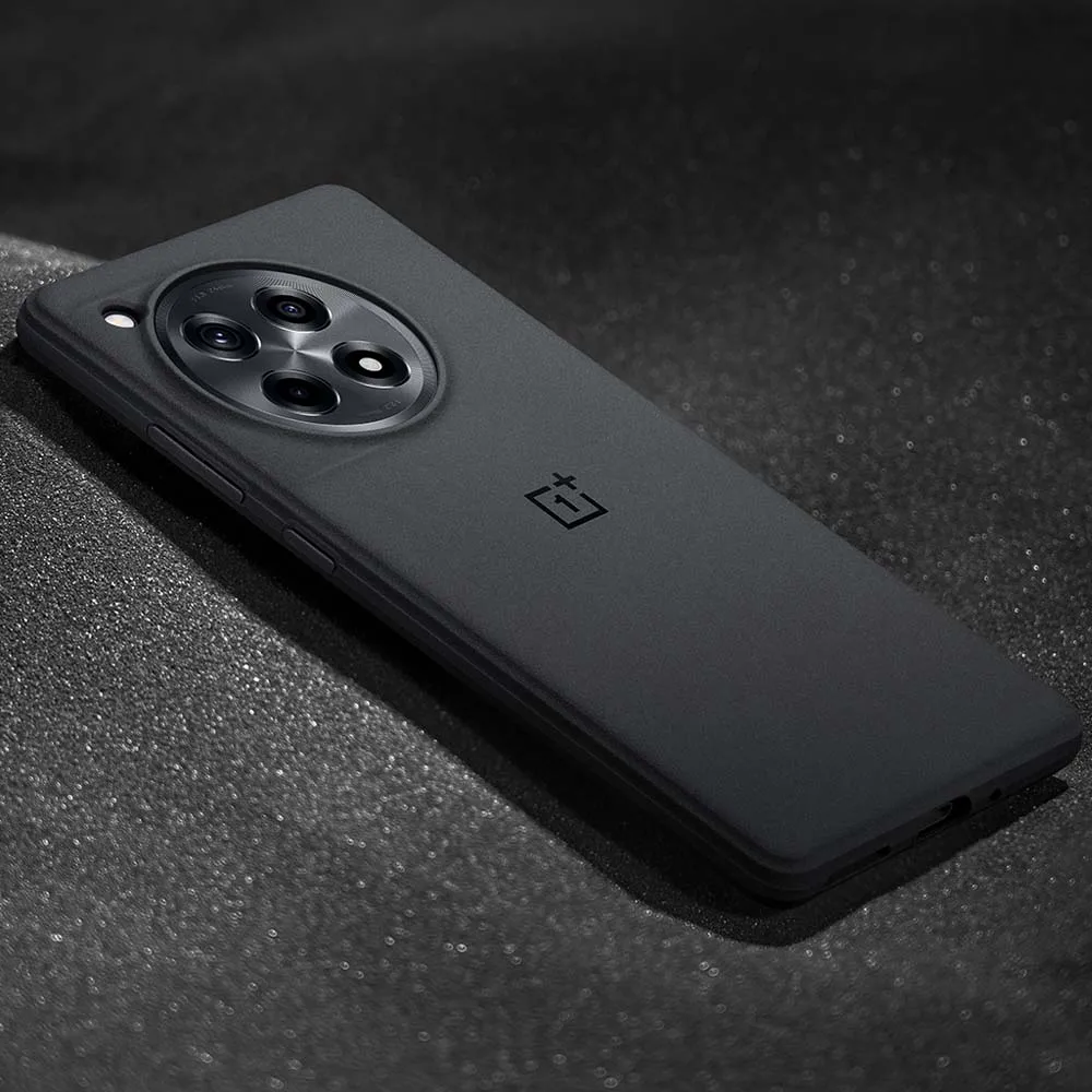 

Original Case For OnePlus 12R Case Sandstone Black Bumper Karbon Protective One Plus Ace 3 Phone Cover Carbon Case