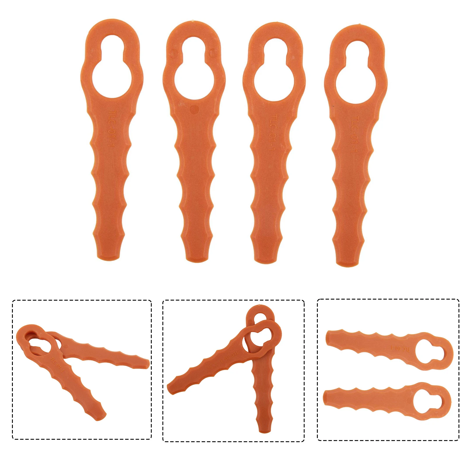Plastic 100Pcs Grass Trimmer Plastic Blade Blade Lawn Mower Replacement Fit For Worx WG150/WG151/WG151.5/WG152 Grass Trimmer
Plastic 100Pcs Grass Trimmer Plastic Blade Blade Lawn Mower Replacement Fit For Worx WG150/WG151/WG151.5/WG152 Grass Trimmer