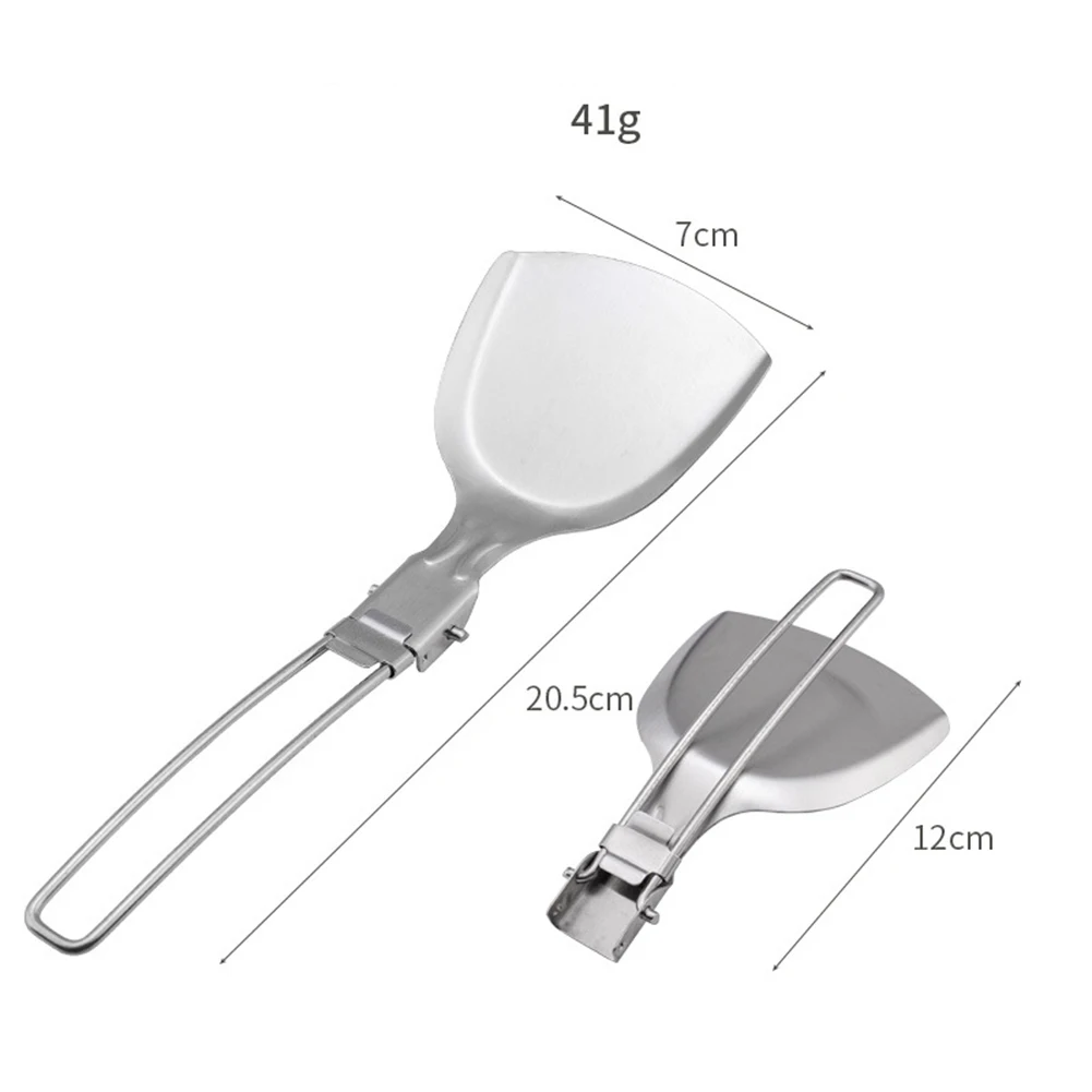 Portable Stainless Steel Folding Spoon Paddle, Compact Tableware for Camping, Hiking, Fishing, Picnic or Home Use
Portable Stainless Steel Folding Spoon Paddle, Compact Tableware for Camping, Hiking, Fishing, Picnic or Home Use