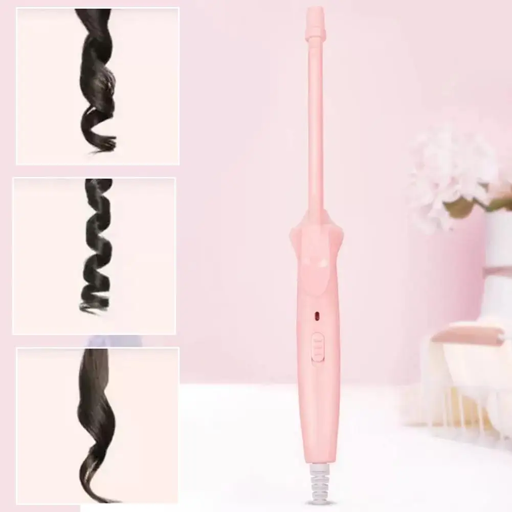 

Stylish Wool Curling Iron Anti-Scalding Safe Simple Curls Curler Hair Tool Iron Operation Wool Curling 9MM Hairstyling Y0J8