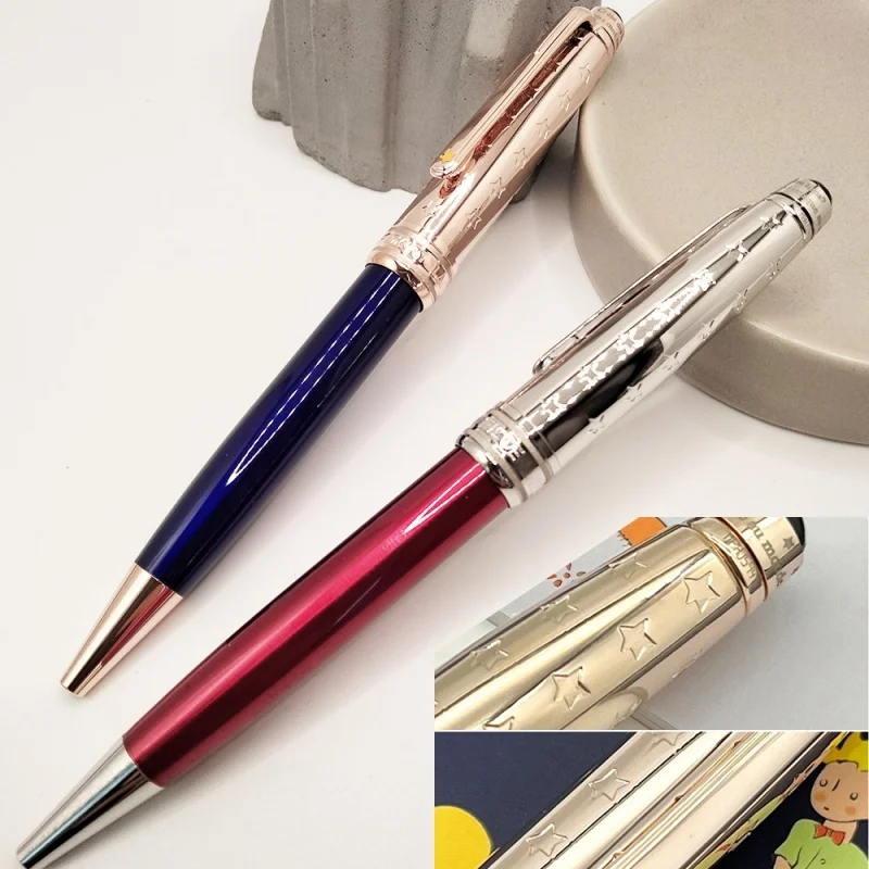 

TS Special Edition Little Prince Starry MB Rollerball Ballpoint Pen Office Writing Ink Fountain Pens With Serial Number Cap