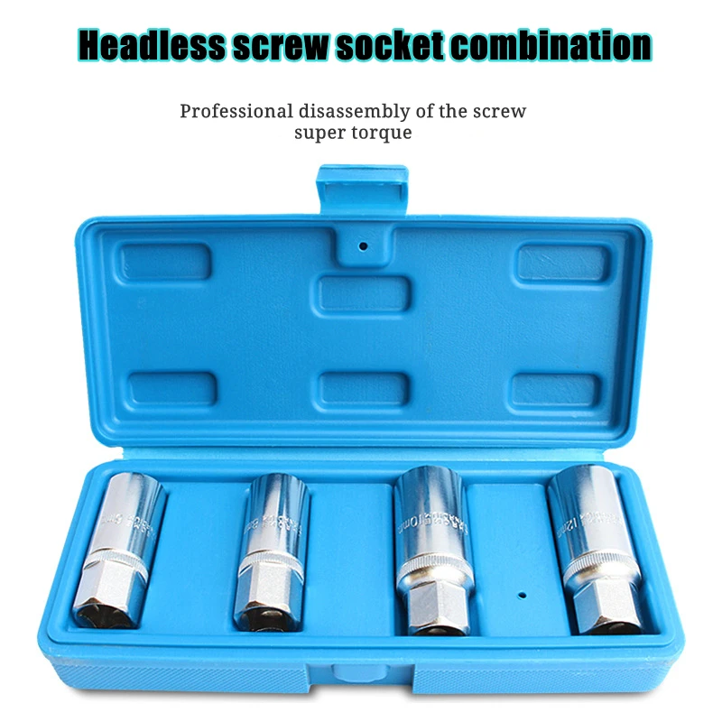 Damaged Broken Screw Remover 6mm/8mm/10mm/12mm Extractor Drill Bits Durable Easy Out Remover Center Drill Damaged Bolts Remover
Damaged Broken Screw Remover 6mm/8mm/10mm/12mm Extractor Drill Bits Durable Easy Out Remover Center Drill Damaged Bolts Remover