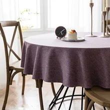 Polyester Tablecloths, Waterproof Table Covers Simple Style Purple Dining Table Coffee Table Deco
Polyester Tablecloths, Waterproof Table Covers Simple Style Purple Dining Table Coffee Table Deco