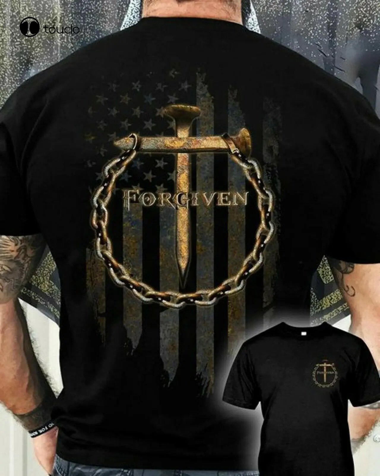 Jesus Forgiven Flag 2 Sides Printed T-Shirt All Sizes S-3Xl Tee Shirt Custom Aldult Teen Unisex Digital Printing Tee Shirt
Jesus Forgiven Flag 2 Sides Printed T-Shirt All Sizes S-3Xl Tee Shirt Custom Aldult Teen Unisex Digital Printing Tee Shirt