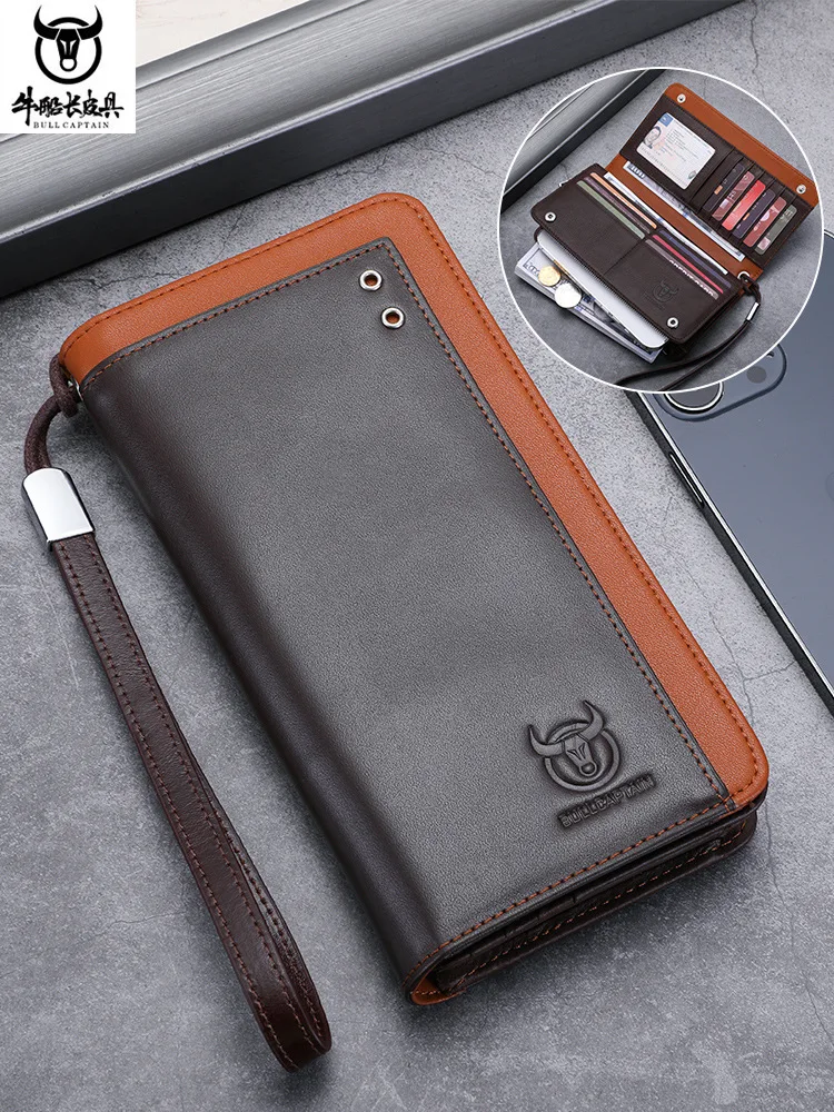 Long, square men's wallet, top cowhide wallet, casual retro, multifunctional driver's ID, card slot wallet, change wallet
Long, square men's wallet, top cowhide wallet, casual retro, multifunctional driver's ID, card slot wallet, change wallet