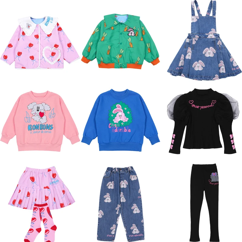 BE 2024 Spring Kids Cute Jacket Girls Boys Cute Cartoon Print Coat and Skirt Pant Dress Clothing Sets
BE 2024 Spring Kids Cute Jacket Girls Boys Cute Cartoon Print Coat and Skirt Pant Dress Clothing Sets