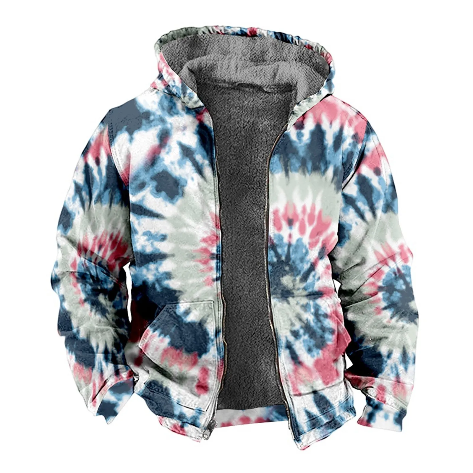 Men Warm Fleece Warm Thick Jackets Autumn Winter Hooded Fleece Lined Tie Dye Print Zipper Pockets Waterproof Fur Collar Jackets
Men Warm Fleece Warm Thick Jackets Autumn Winter Hooded Fleece Lined Tie Dye Print Zipper Pockets Waterproof Fur Collar Jackets