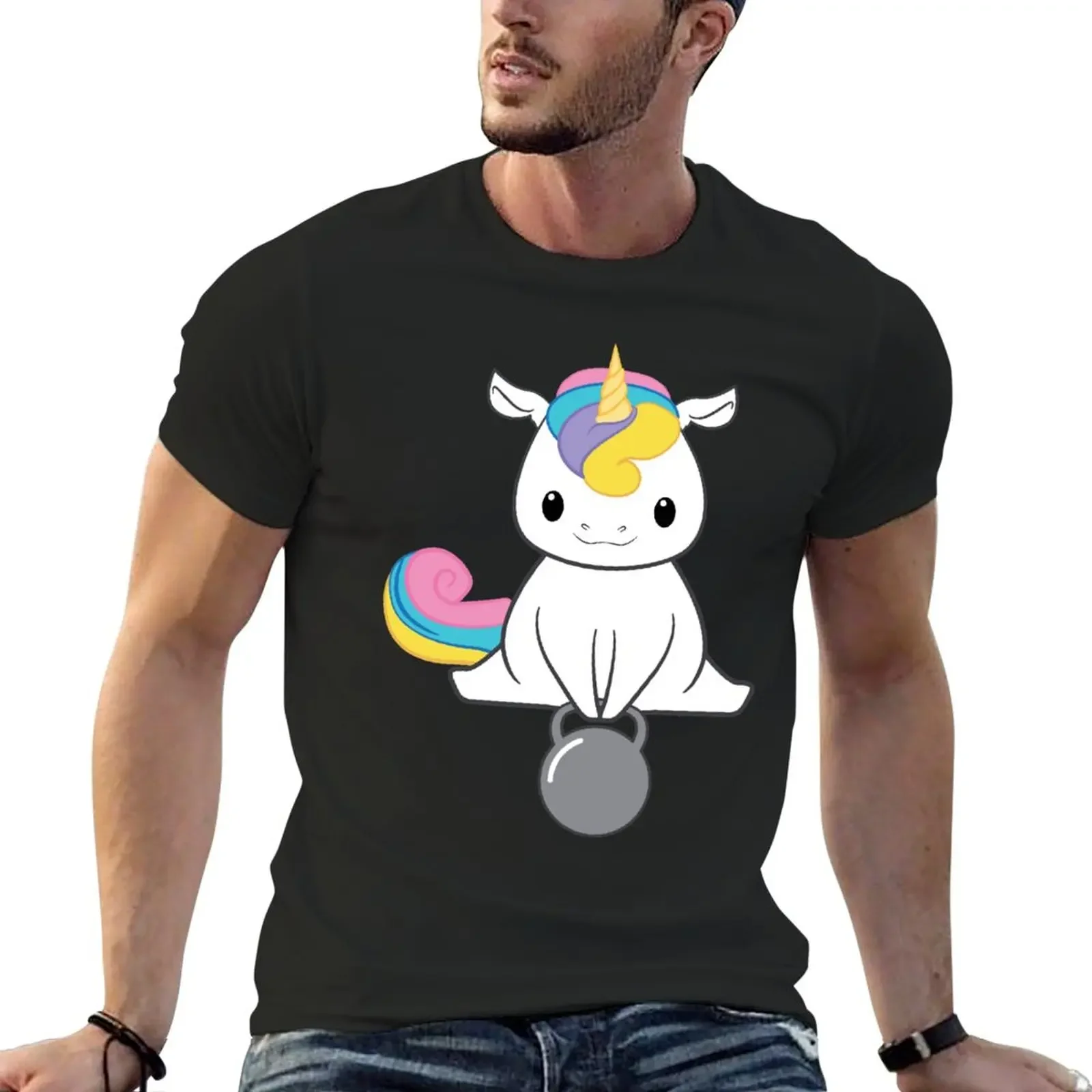 Fitness Lover Kettlebell Unicorn T-Shirt summer tops tops summer top black t shirts for men
Fitness Lover Kettlebell Unicorn T-Shirt summer tops tops summer top black t shirts for men