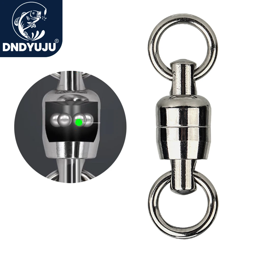 10~30pcs Fishing Ball Bearing Swivel Stainless Steel Seawater Fishing Tackle Offshore Angling Connector Fishing Lure Accessories
10~30pcs Fishing Ball Bearing Swivel Stainless Steel Seawater Fishing Tackle Offshore Angling Connector Fishing Lure Accessories