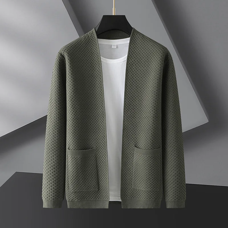 

New Arrival Fahsion Suepr Large Spring and Autumn Men's Knitted Cardigan Coat Sweater Plus Size L XL 2XL 3XL 4XL 5XL 6XL 7XL 8XL