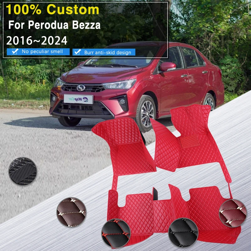 Car Mats Floor For Perodua Bezza D63D 2016~2024 5seat Dirt-resistant Pad Leather Carpet Foot Cover Car Accessories Interior Part
Car Mats Floor For Perodua Bezza D63D 2016~2024 5seat Dirt-resistant Pad Leather Carpet Foot Cover Car Accessories Interior Part