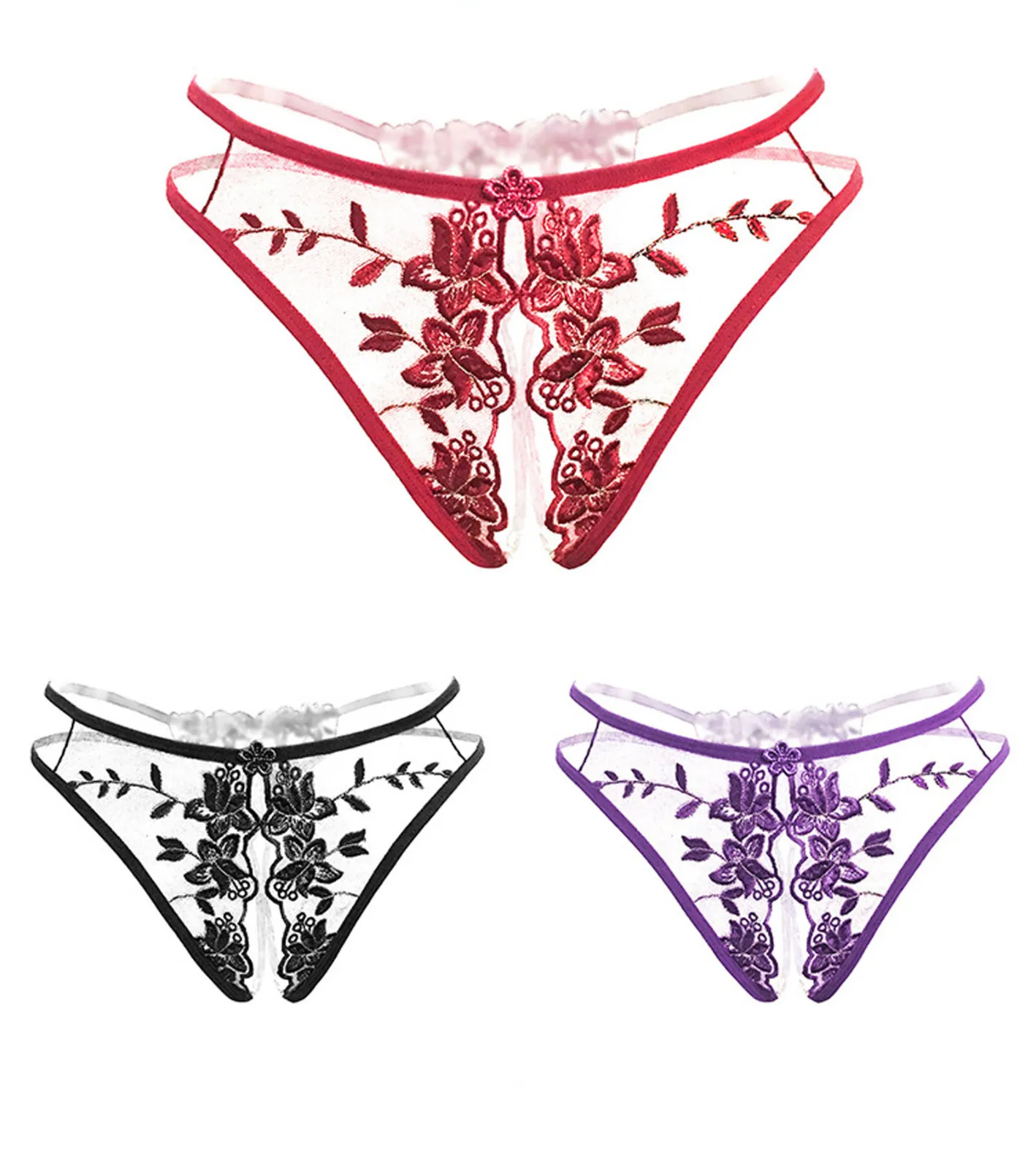 Women Sexy Underwear Lace Embroidery Crotchless Hollow Underpant bragas sexys para mujer стринги женские tangas lujos 하라주쿠 팬티
Women Sexy Underwear Lace Embroidery Crotchless Hollow Underpant bragas sexys para mujer стринги женские tangas lujos 하라주쿠 팬티